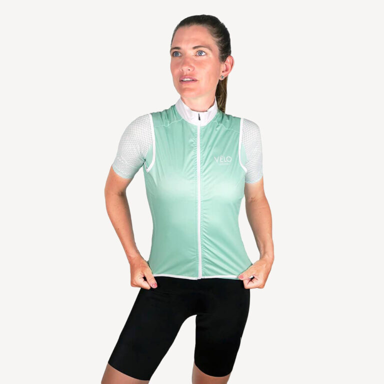 Women’s Ultralight Summer Gilet, Mint  | Vélo Larsson