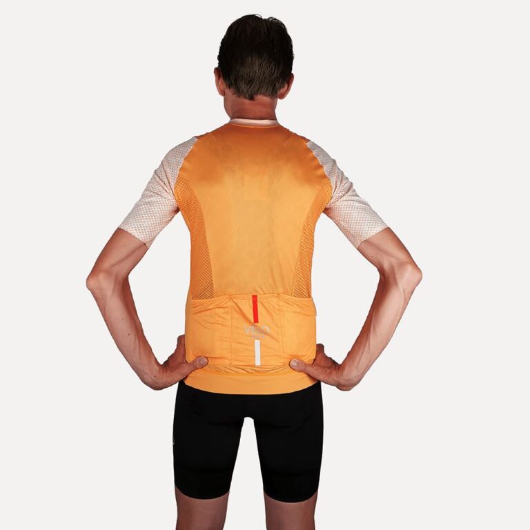 Men’s Air Fresh Summer Jersey, Marigold | Vélo Larsson