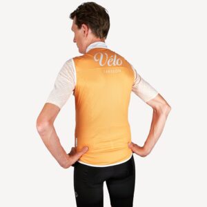 Men’s Ultralight Summer Gilet, Marigold | Vélo Larsson