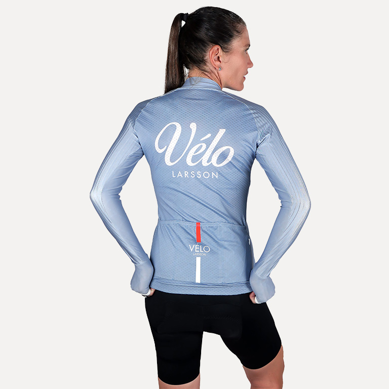 Women’s Long Sleeve Sky | Vélo Larsson